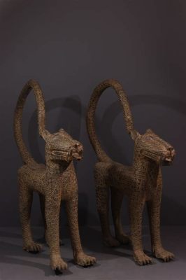  The Benin Leopard Plaque: Majestic Bronze Sculpture and Spiritual Enigma!